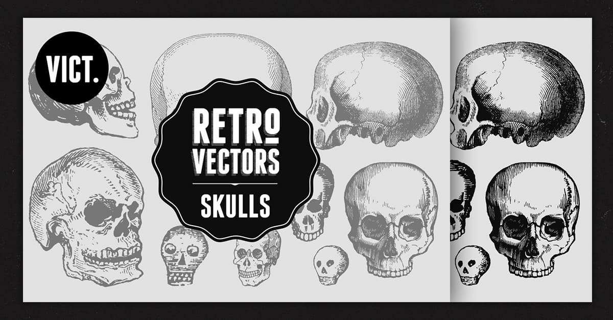 Vintage Skulls facebook image.
