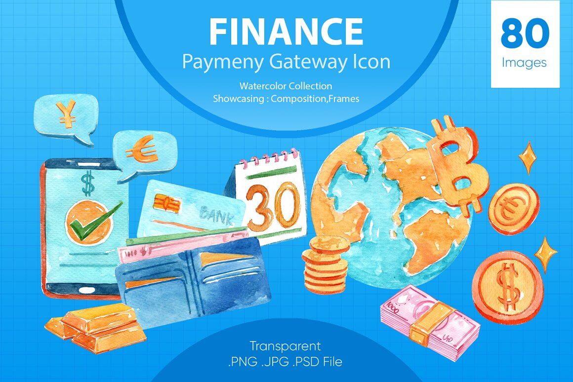 Finance Paymeny Gateway Icon.