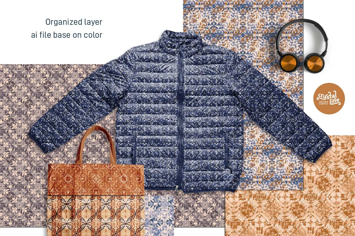 fractal pattern 03 for clothes design.