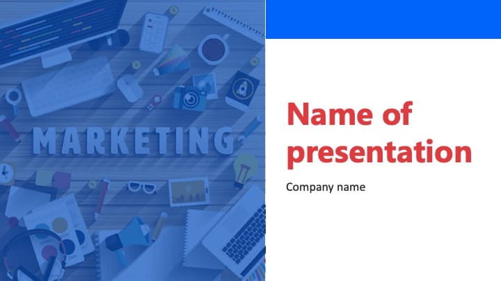 Free Marketing Plan Powerpoint Template Preview 1.