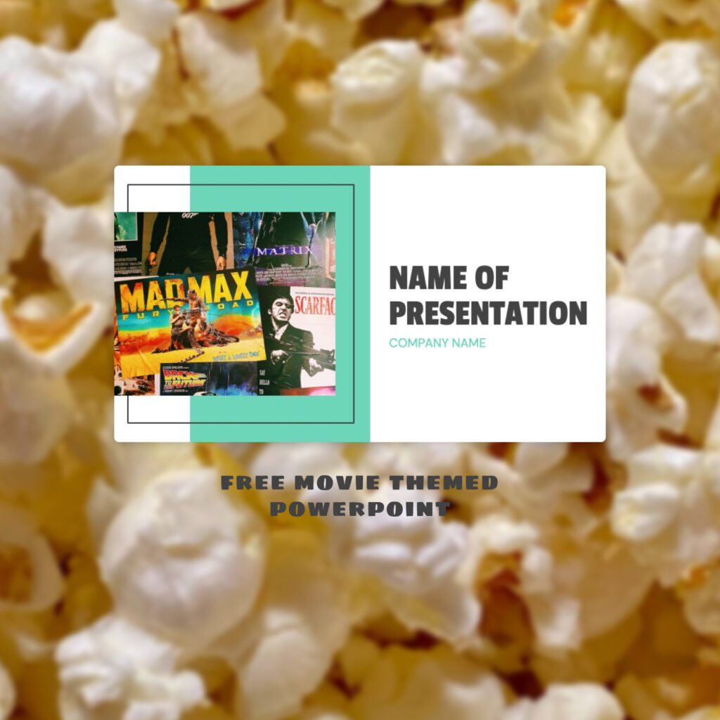Free Movie Themed Powerpoint – MasterBundles