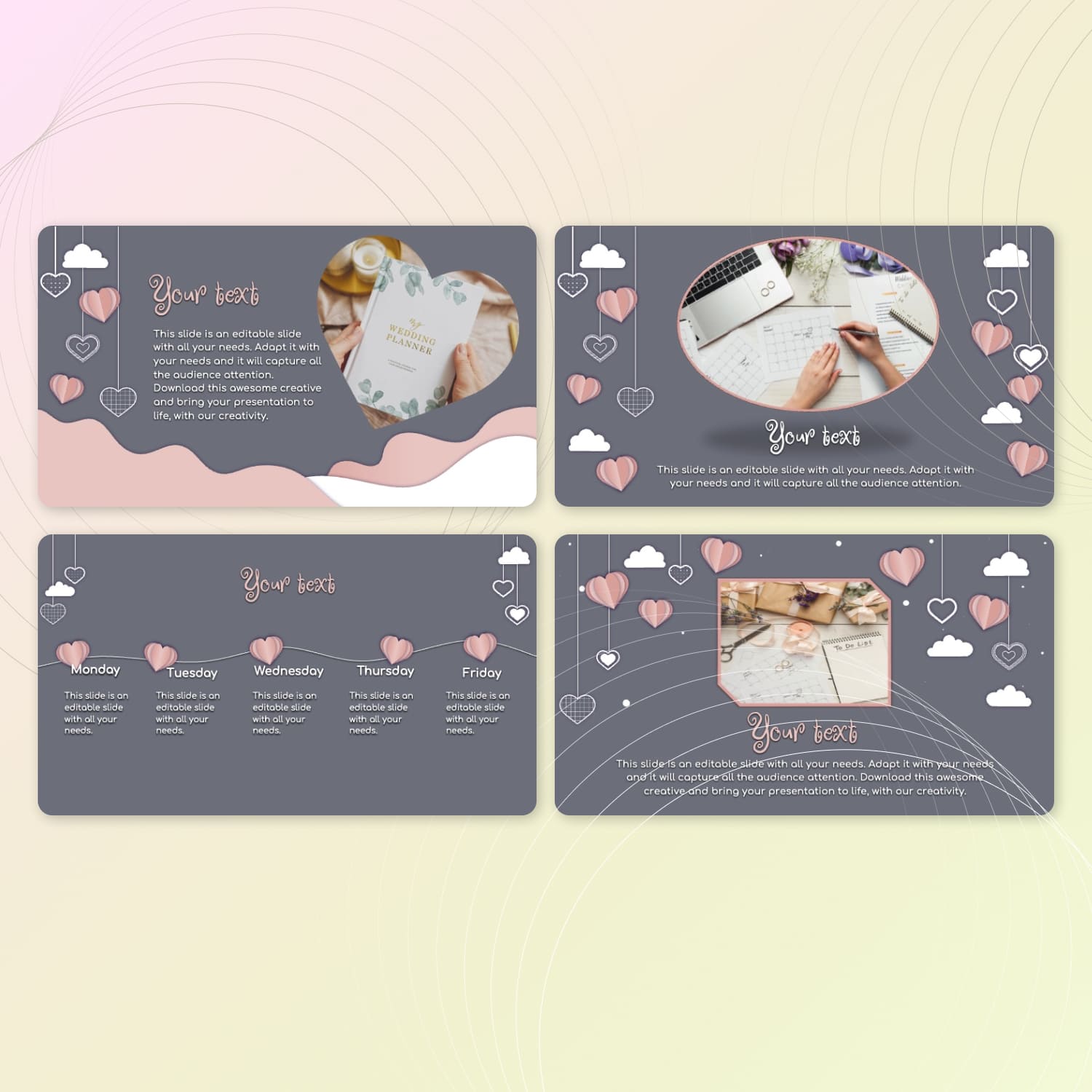 Free Wedding Planning Powerpoint Template 1500 2.