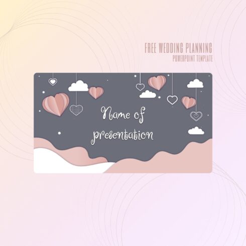 Free Wedding Planning Powerpoint Template 1500 1.