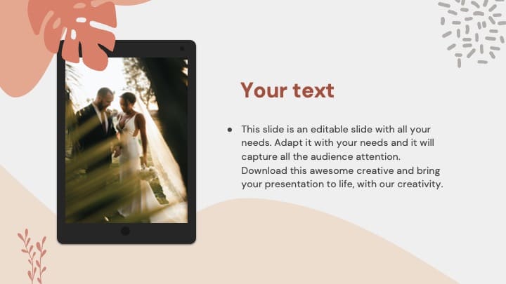 Free Wedding Powerpoint Template Preview 4.