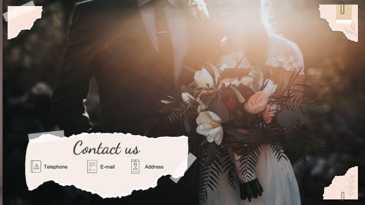 Free Wedding Slideshow Powerpoint Template Preview 5.