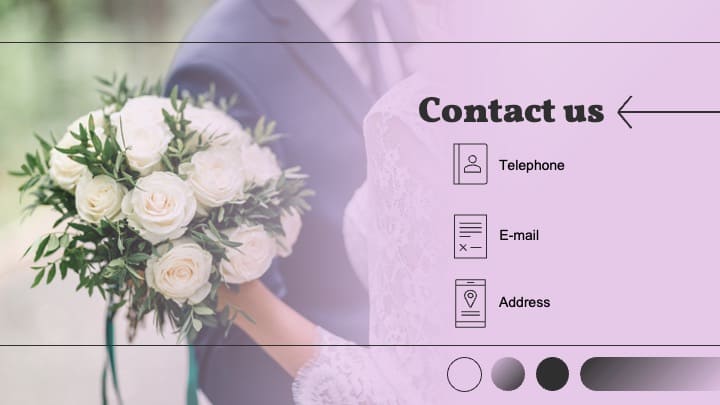 Free Wedding Themed Powerpoint Template 5.