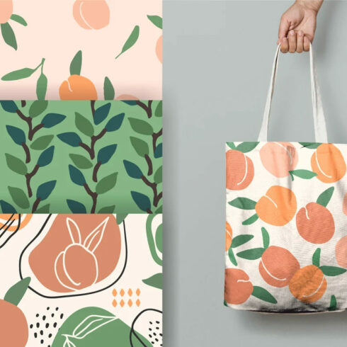fruit collection 20 seamless patterns.