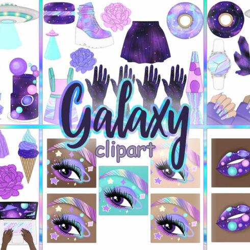 Galaxy Clipart facebook image.