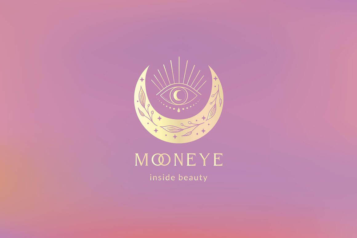 Mooneye inside beauty on the pink backgraund.