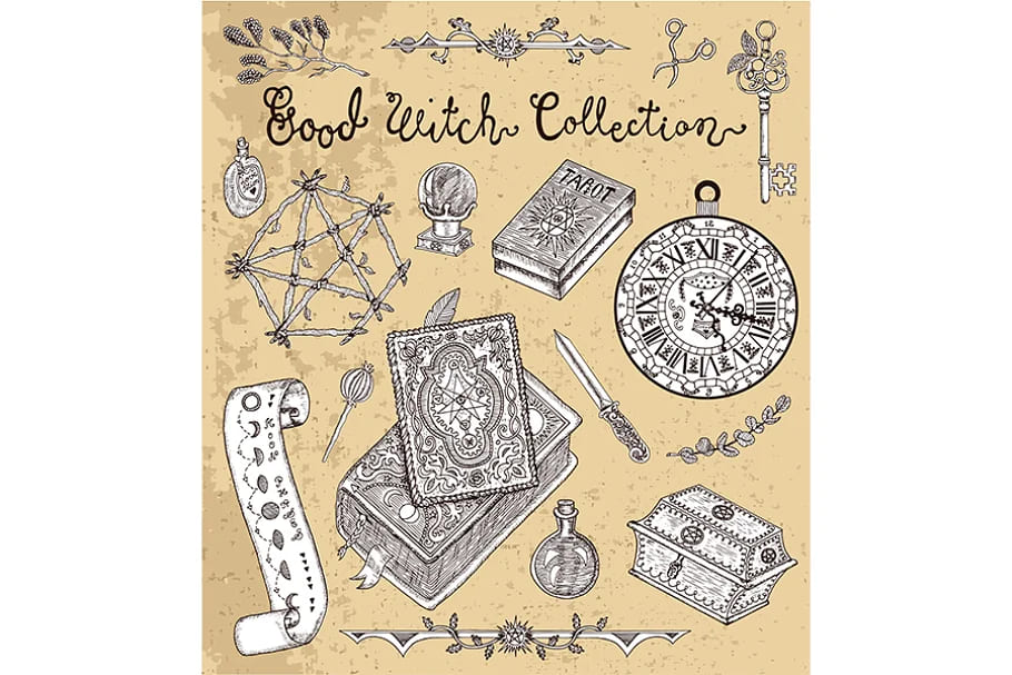 good witch collection graphics.
