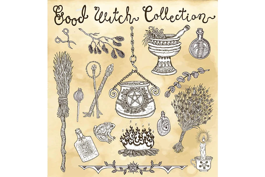 good witch collection images.