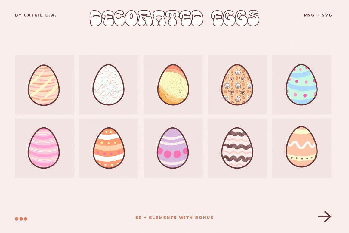 Happy Easter Clipart Preview 6.