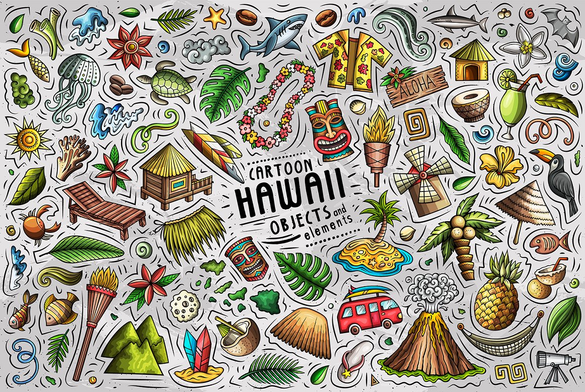 Hawaiian theme is revealed in the image.