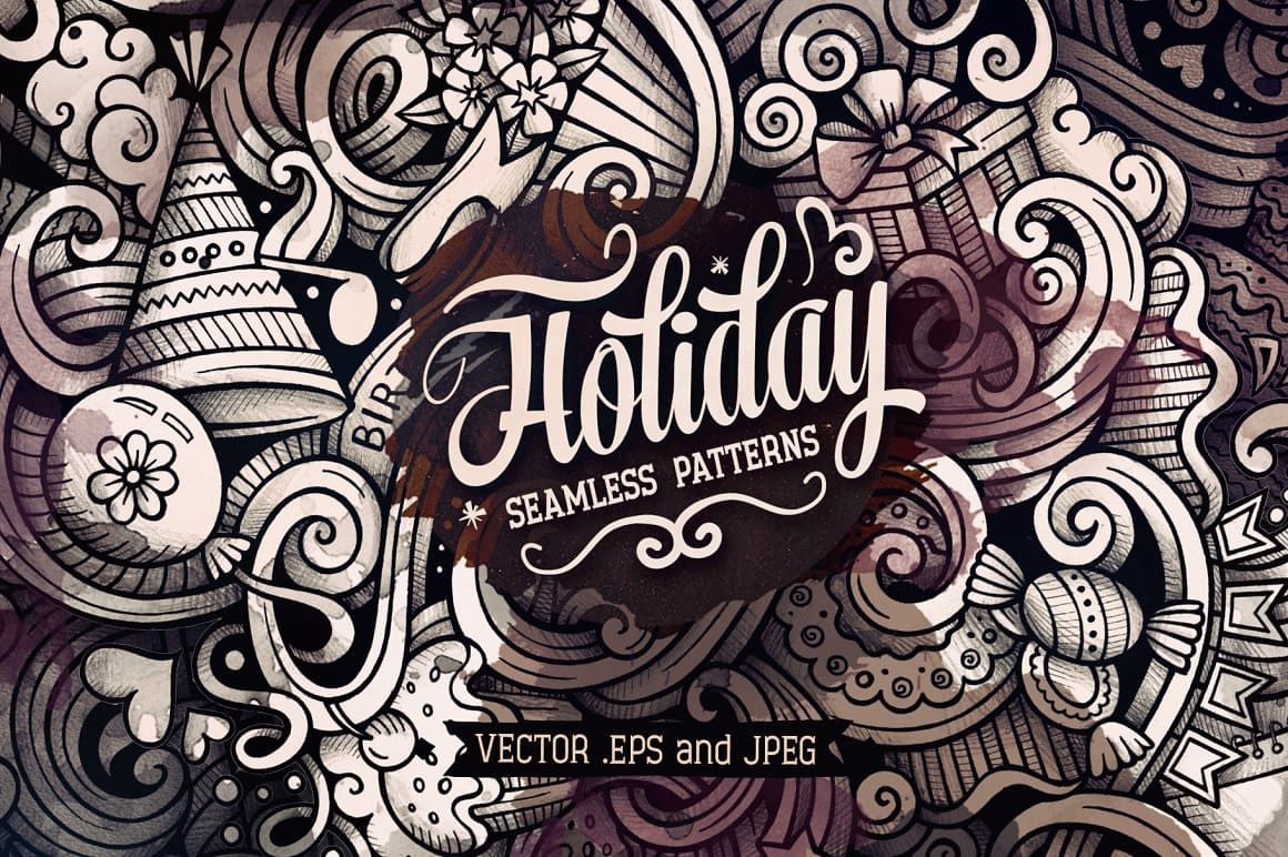 Holiday Graphics Patterns Preview 1.