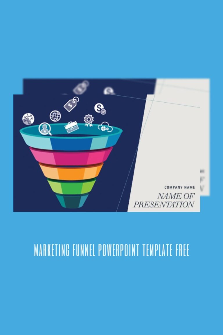 Marketing Funnel Powerpoint Template Free – MasterBundles