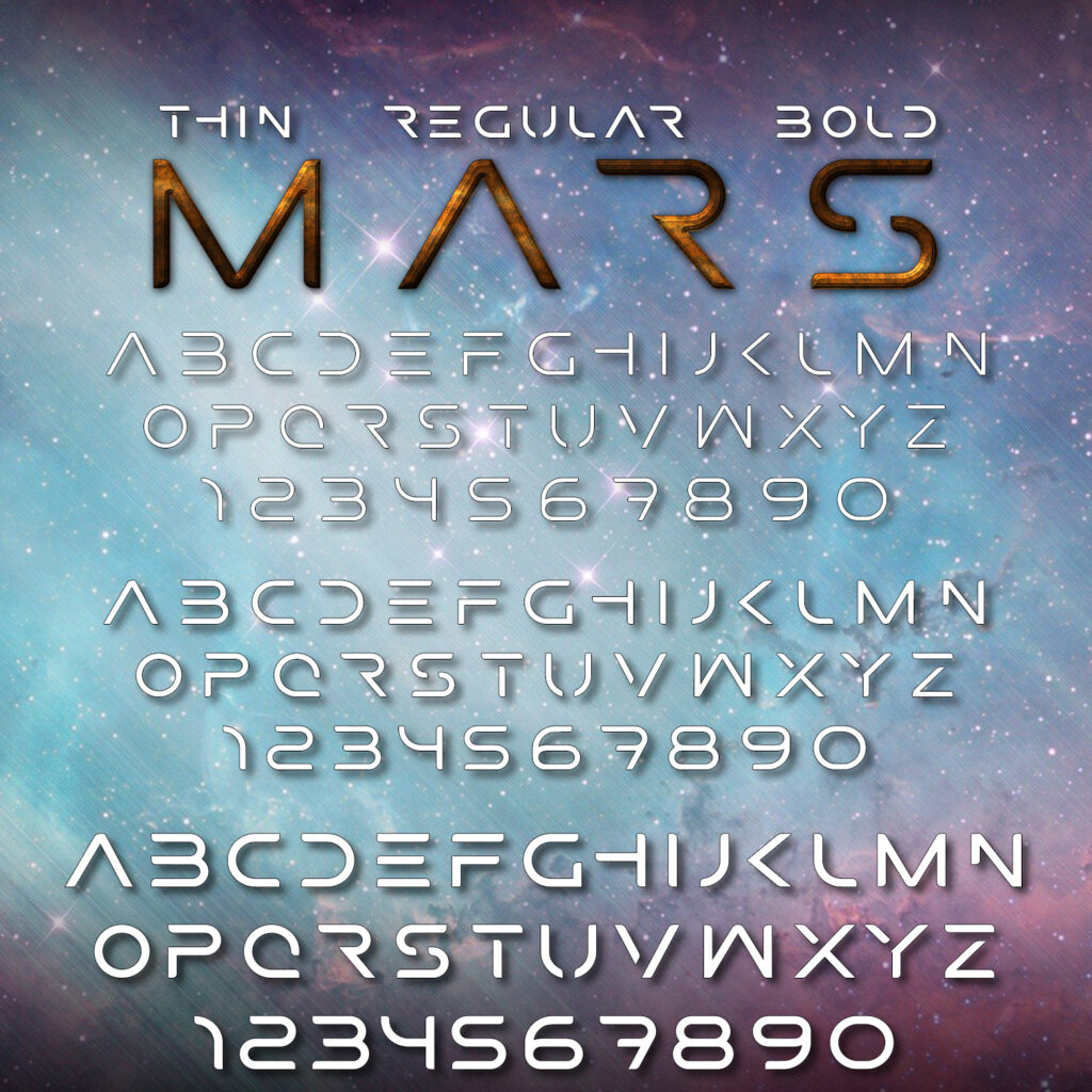 Mars Letetrs Mars Font – MasterBundles