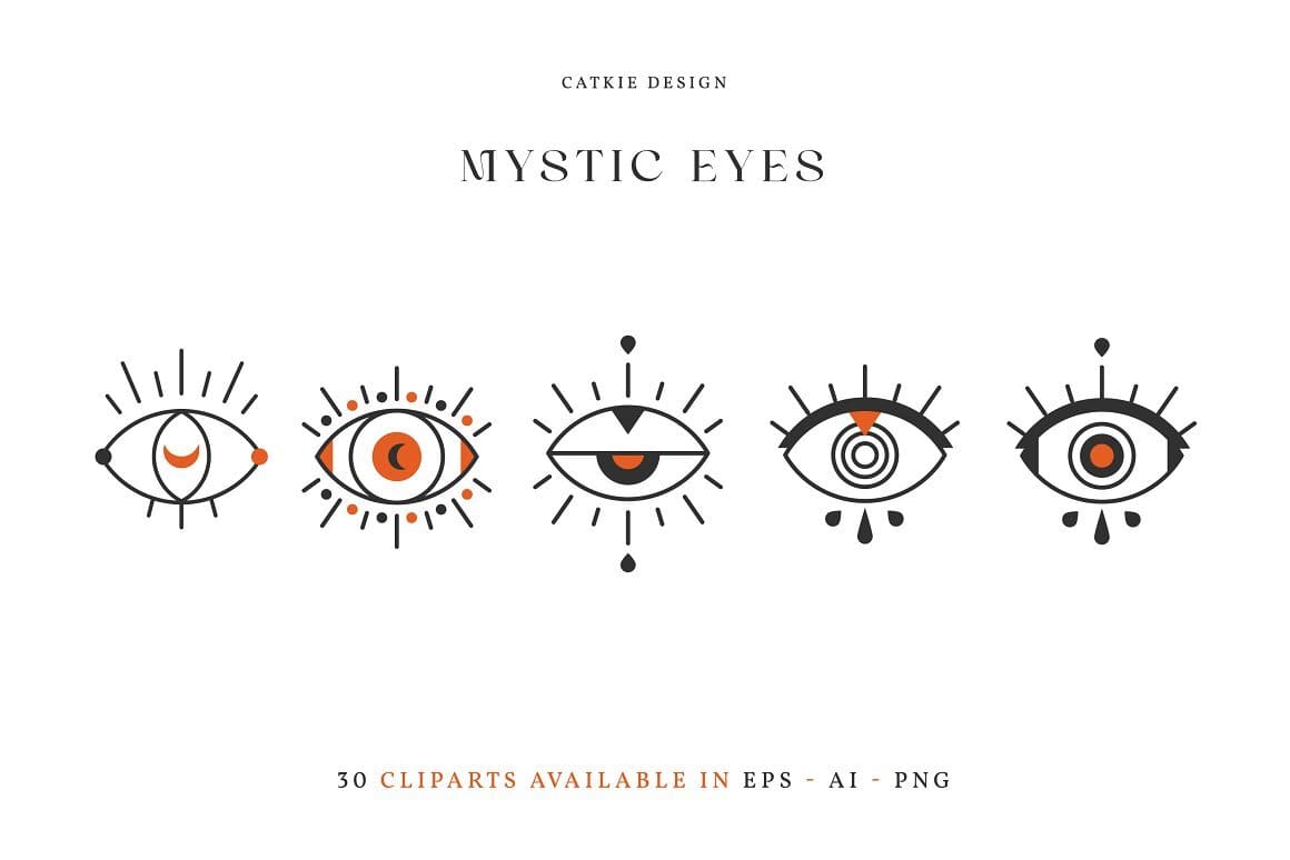 Mystic Clipart Vector PNG Preview 3.