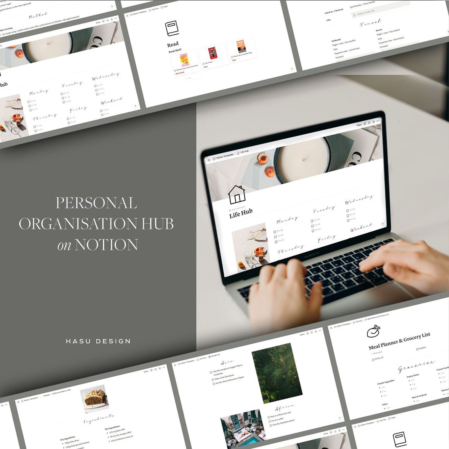 Personal Organisation Hub on Notion cover image.