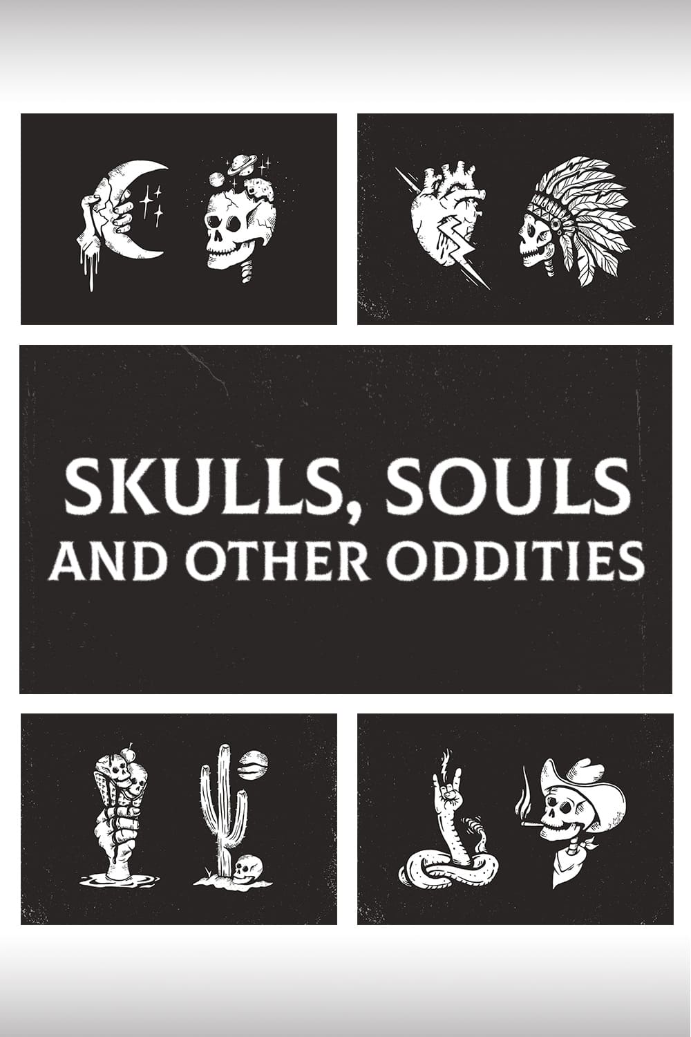 Skulls, Souls And Other Oddities pinterest image.