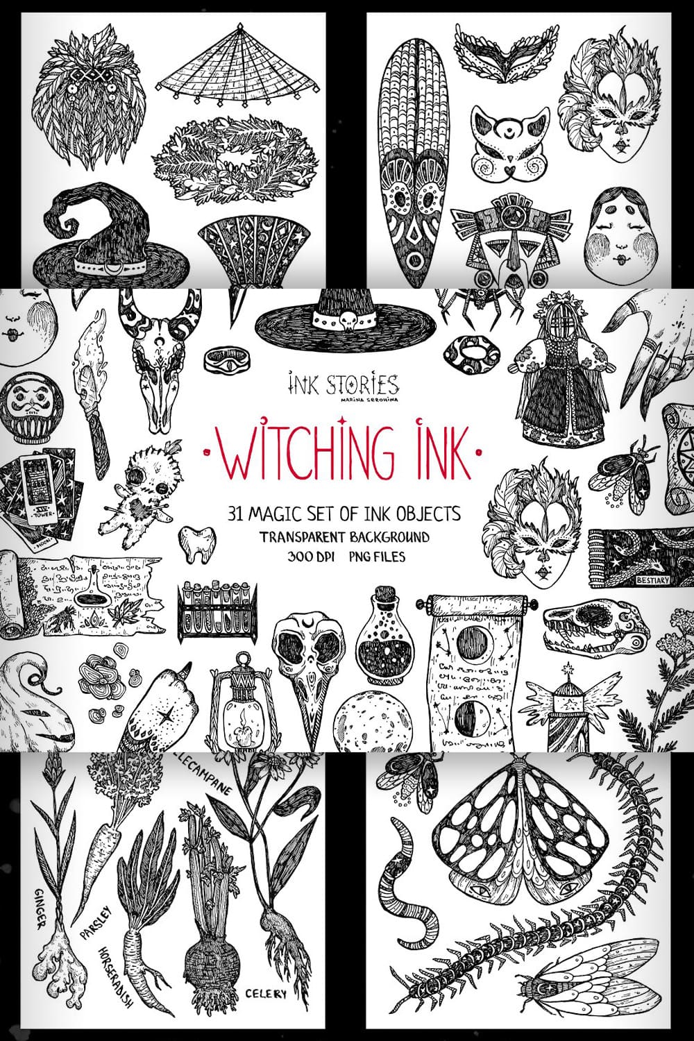 witching ink pack.