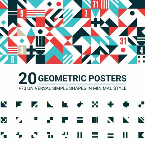 Geometric shapes for your background images.