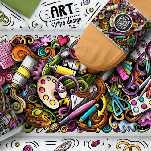 Design & Art Cartoon Doodle Big Pack | Master Bundles