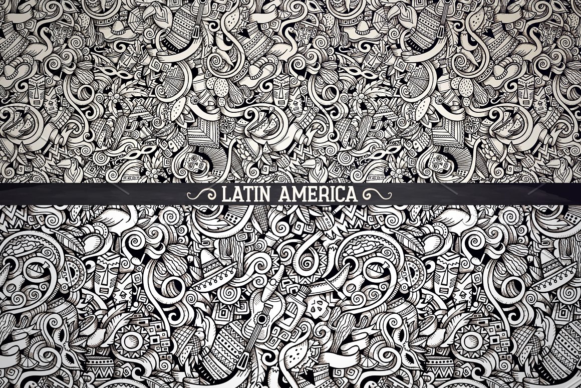 Latin America with all the things that reflect culture.