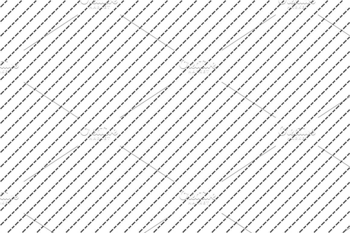 Diagonal dotted lines on a white background.