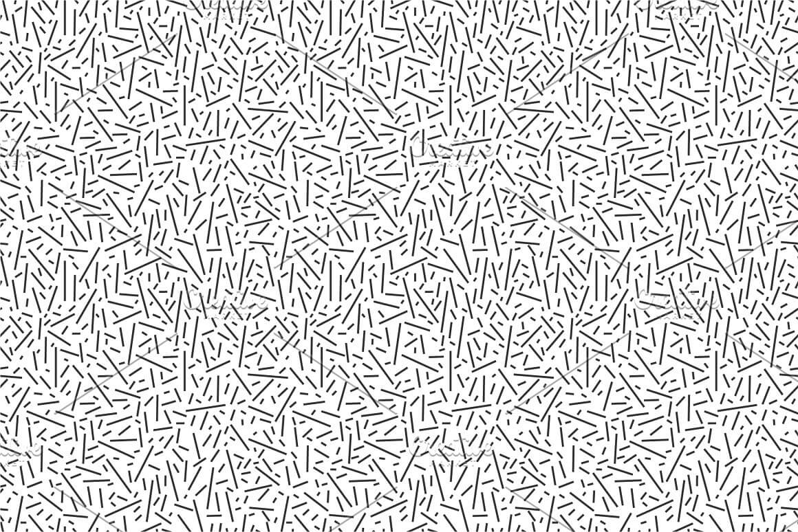 Background with black straight lines of different lengths in a chaotic manner.