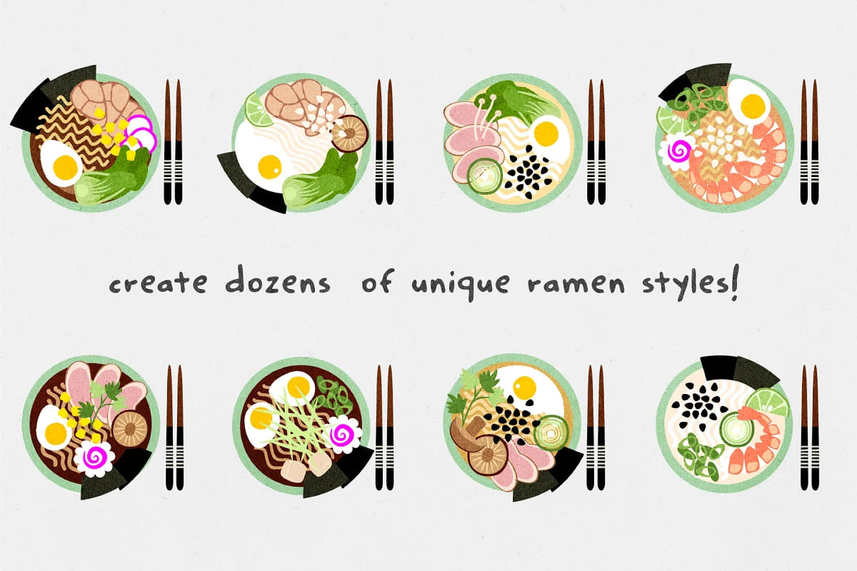 ramen creator cook your own bowl styles.