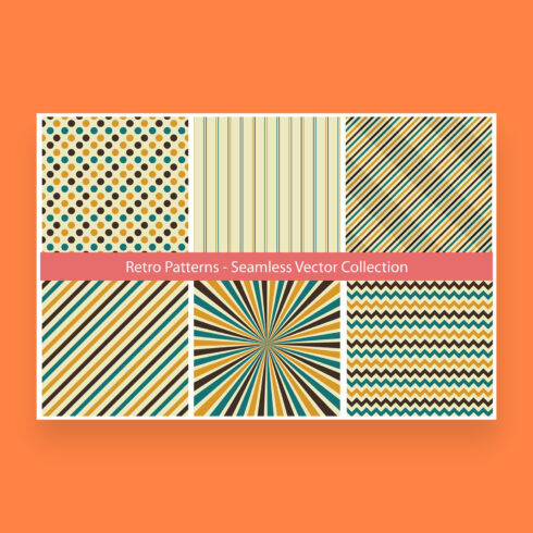 retro seamless patterns cover image.