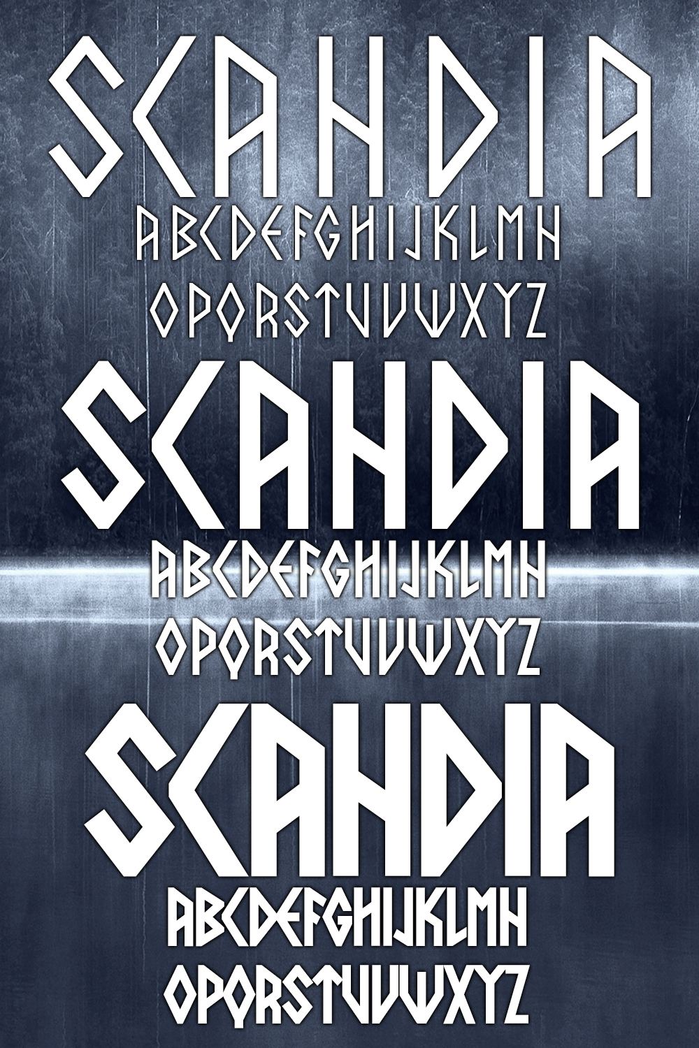 Scandia font of pinterest.