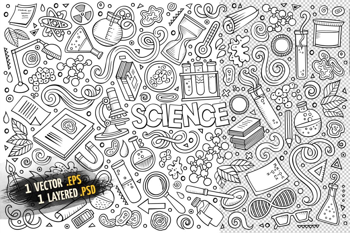 Science Objects Elements Set Preview 3.