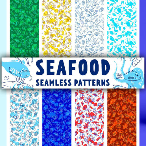 Seafood Patterns facebook image.