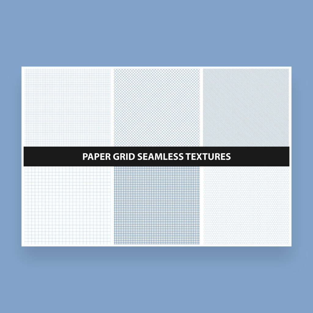 Grid Pattern Paper Texture Seamless Paper Grid Textures – MasterBundles