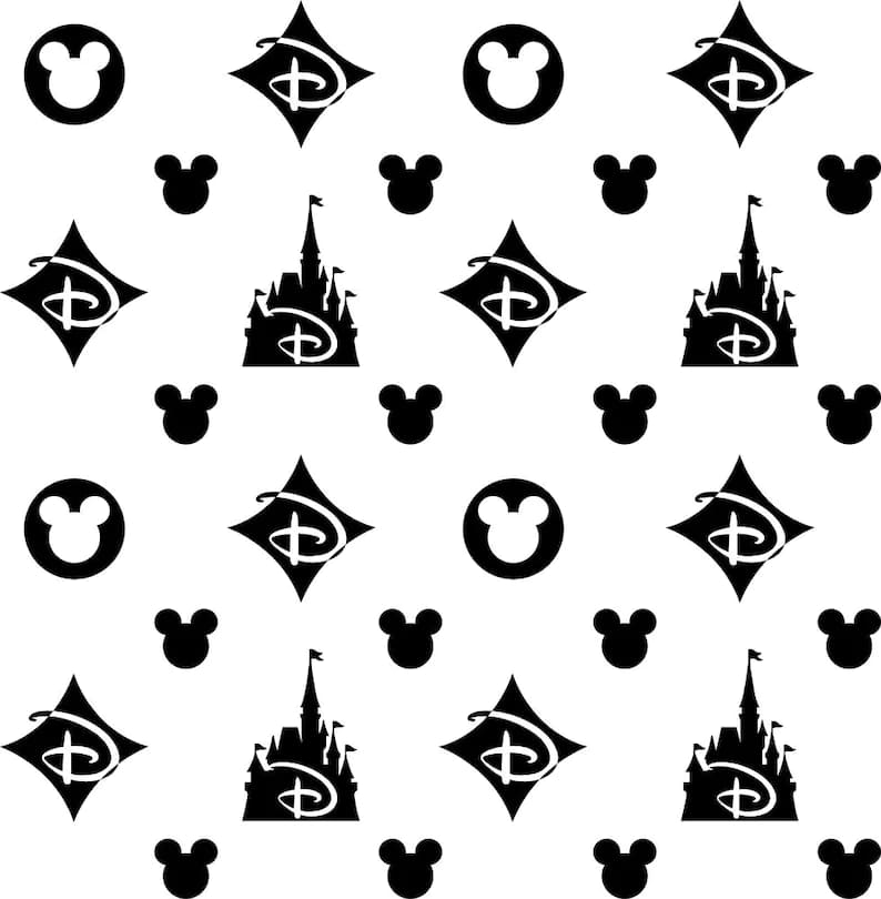 Lois Vuiton Svg Lv Bundle Luxury brand logo repeat checkered pattern