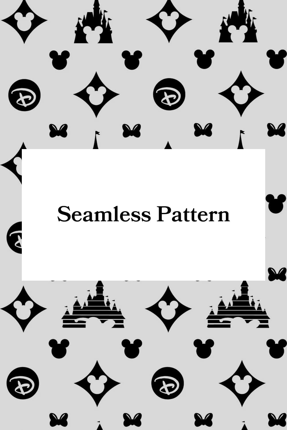 Seamless Pattern pinterest image.