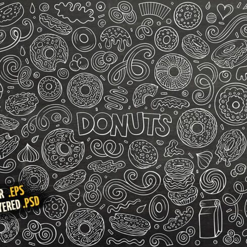 Many of donuts for any use.