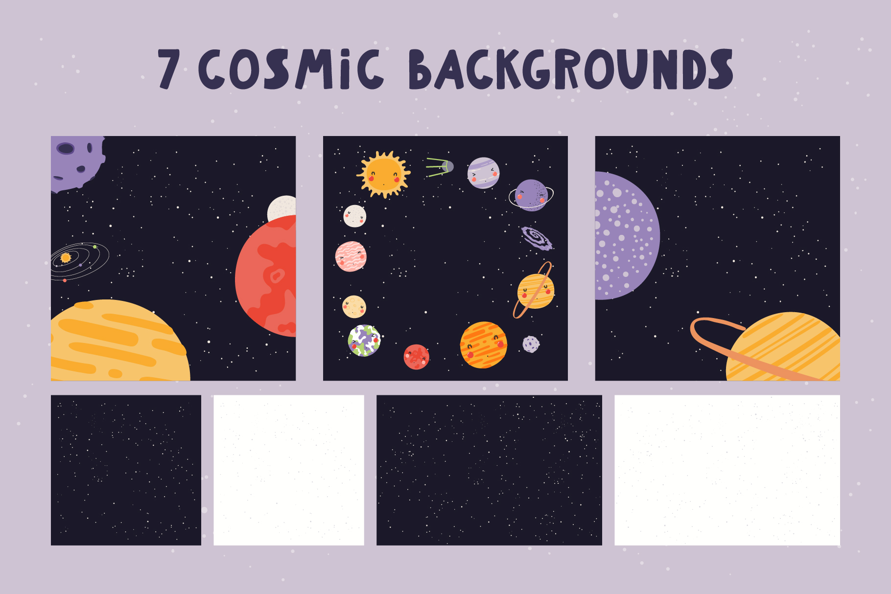 Space backdrops for your images.