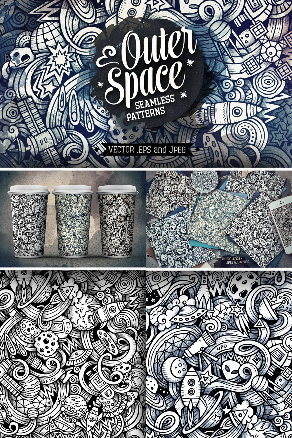 Space graphics patterns pinterest.