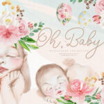 Oh, Baby! Watercolor Collection cover image.