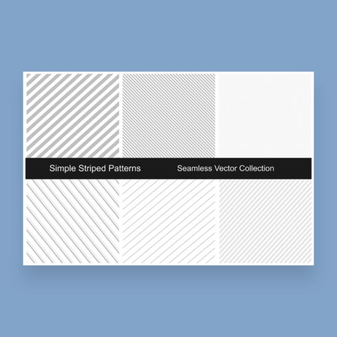 striped patterns seamless cover image.