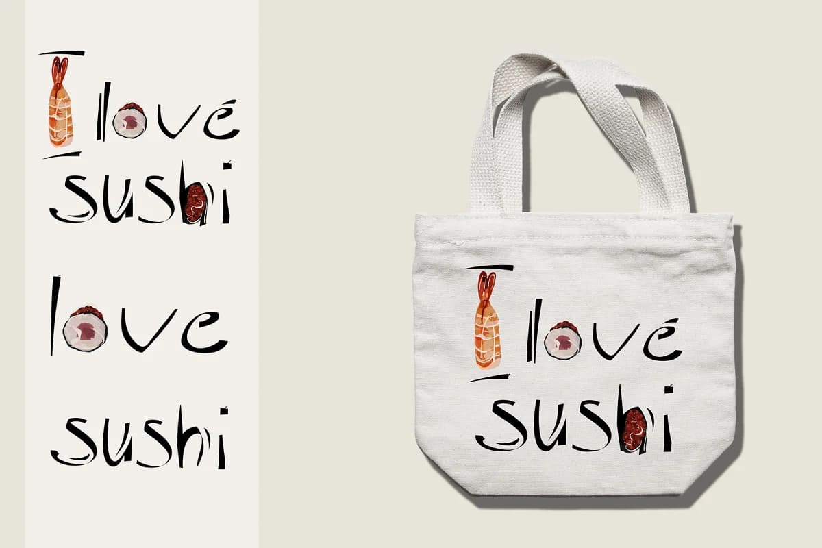 sushi design.