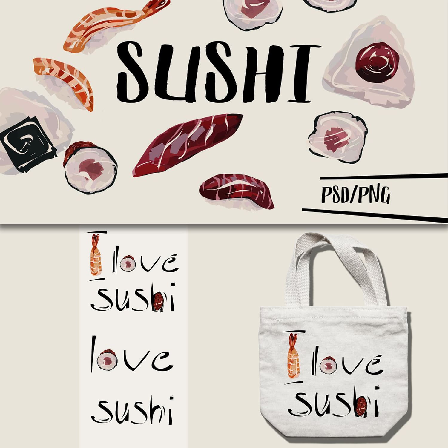 sushi collection.