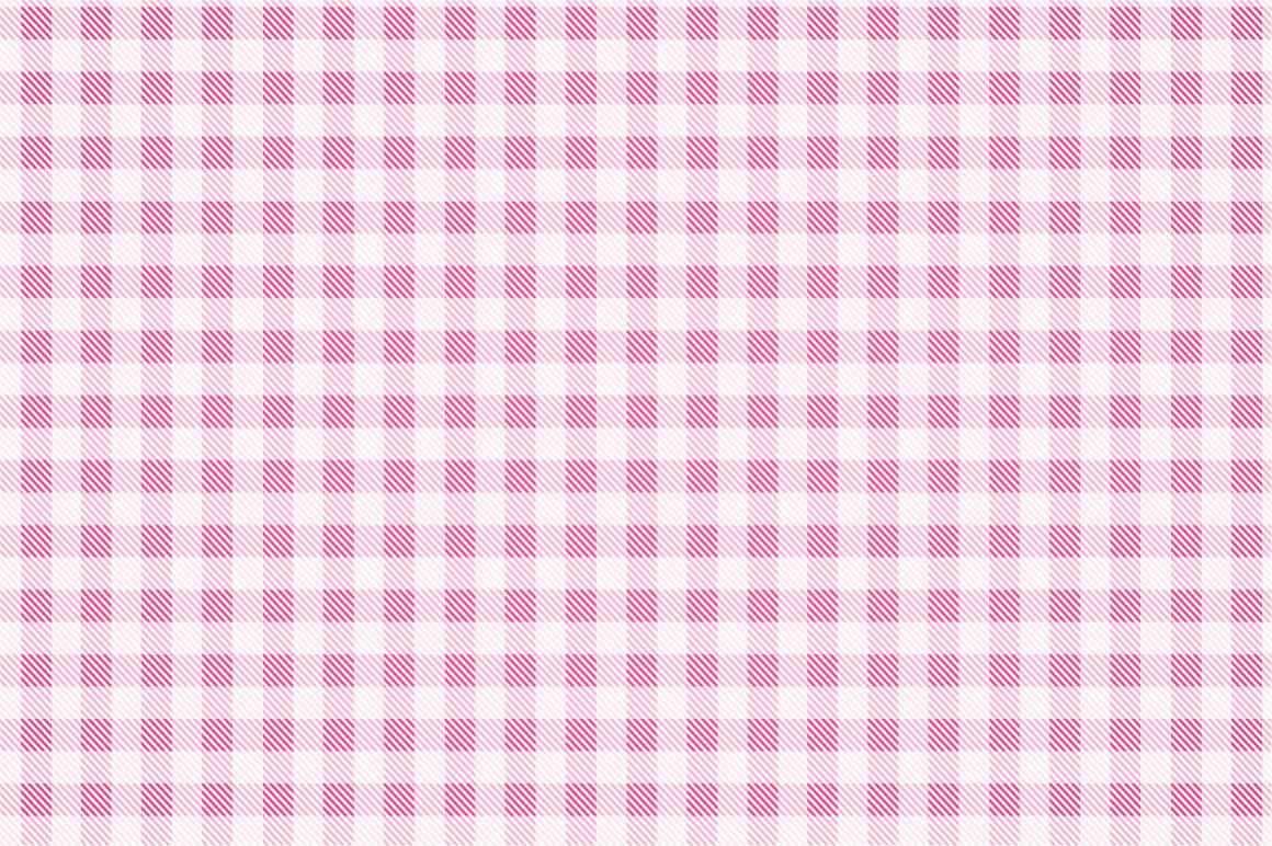 Checkered textile consists of small pink diagonal stripes.