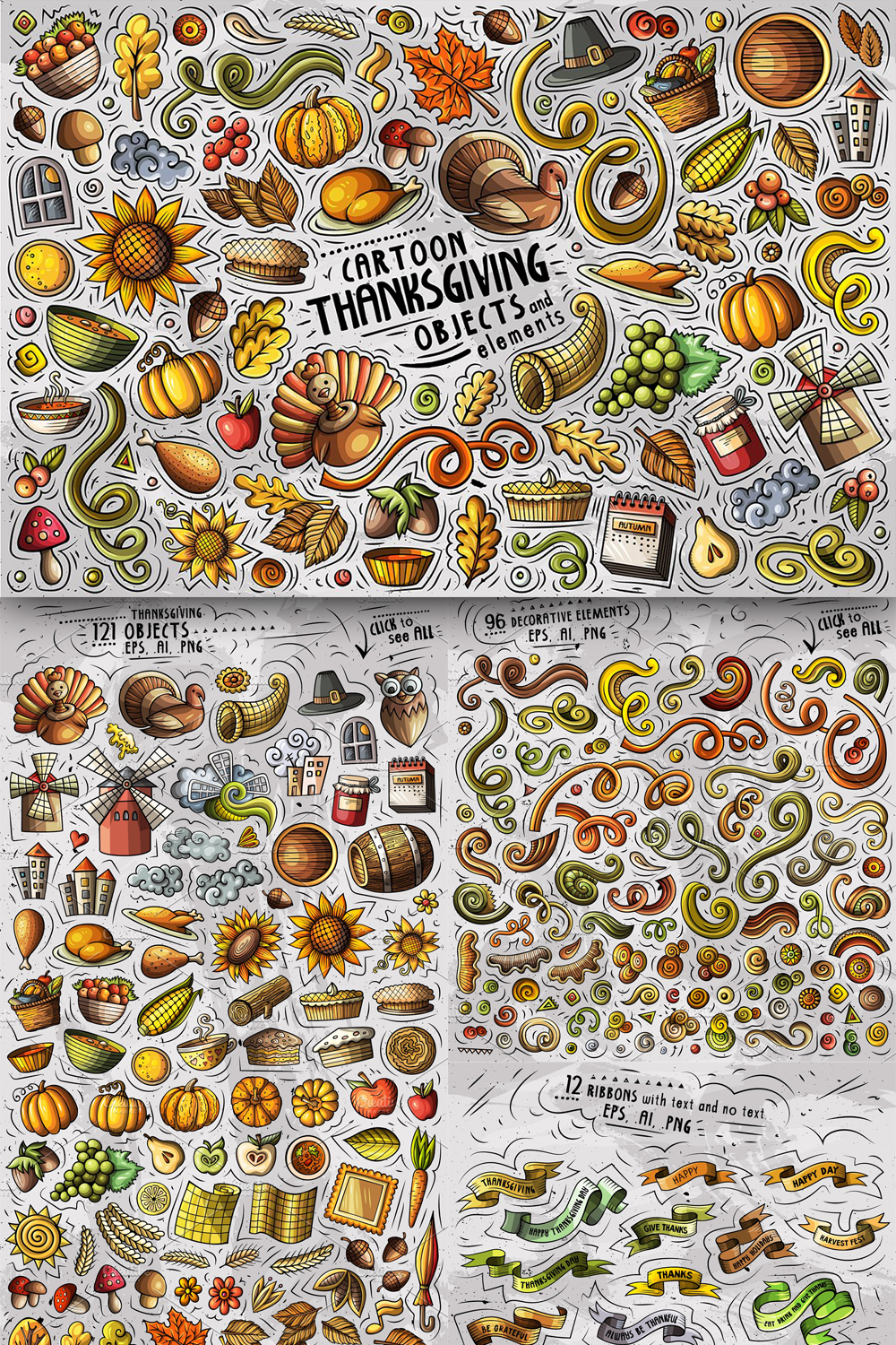 Thanksgiving objects pinterest.