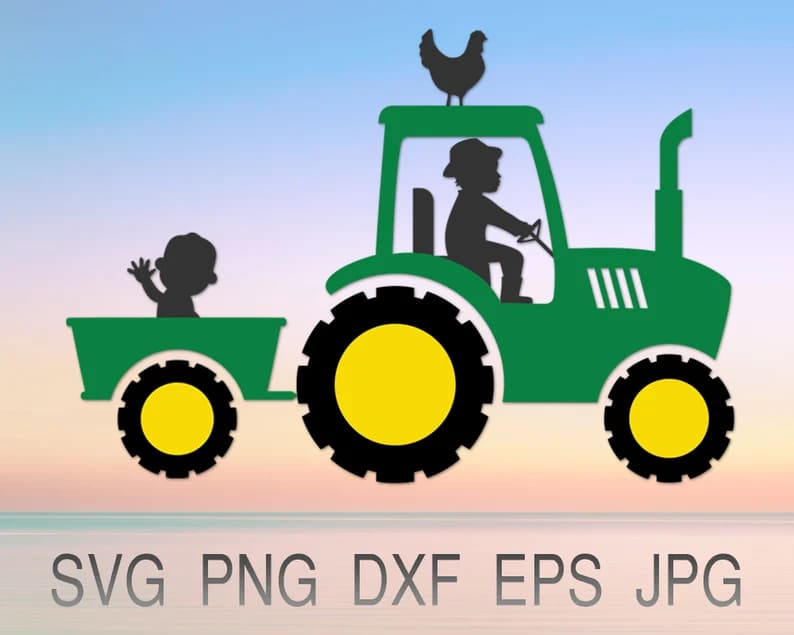 tractor svg farm tractor svg images.