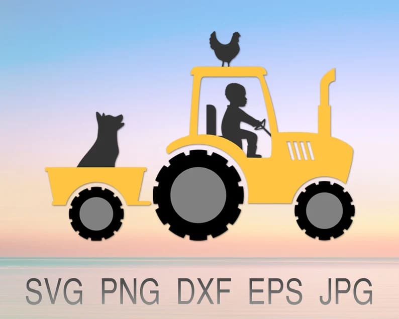 tractor svg farm tractor svg graphics.