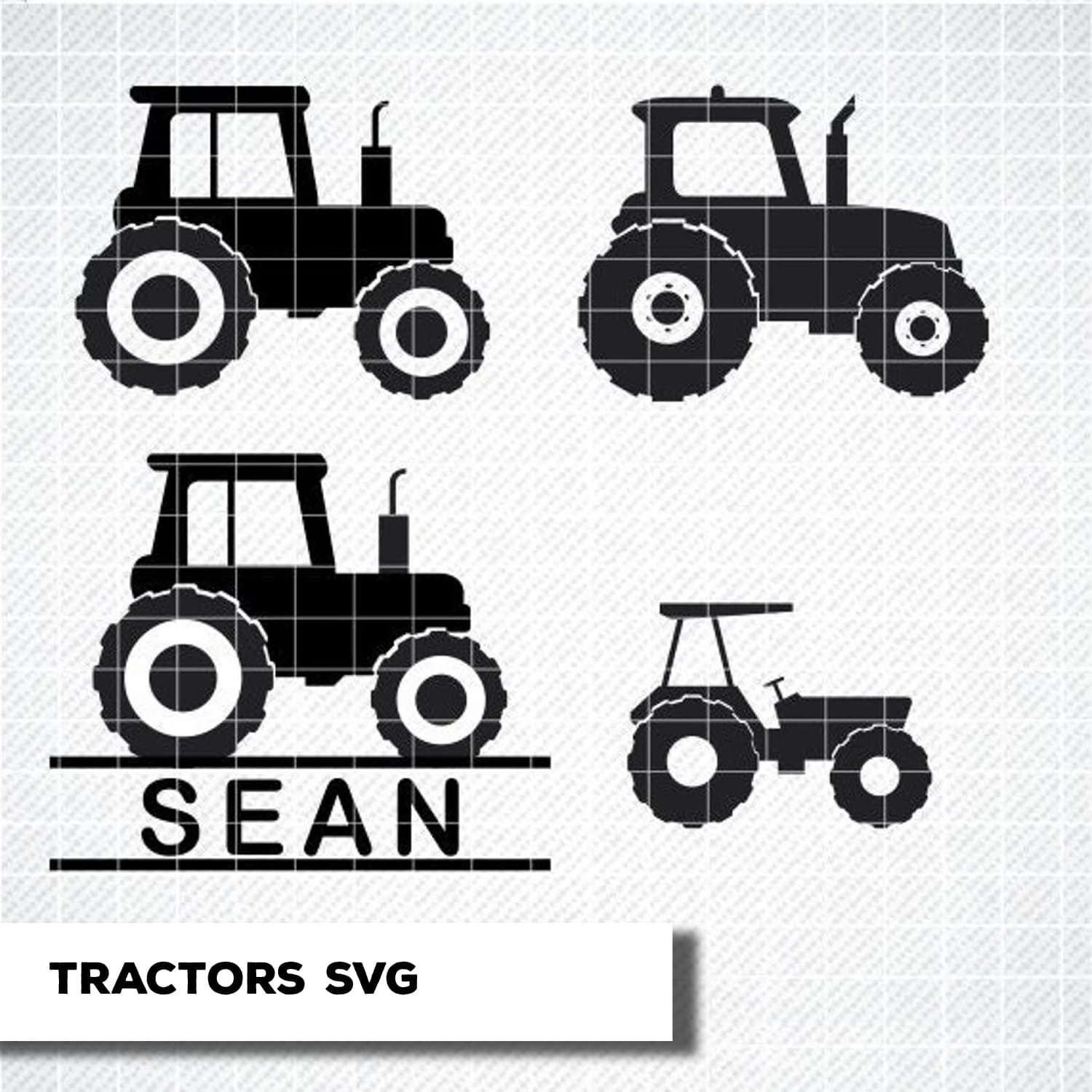 Green Tractor Flat PNG & SVG Design For T-Shirts