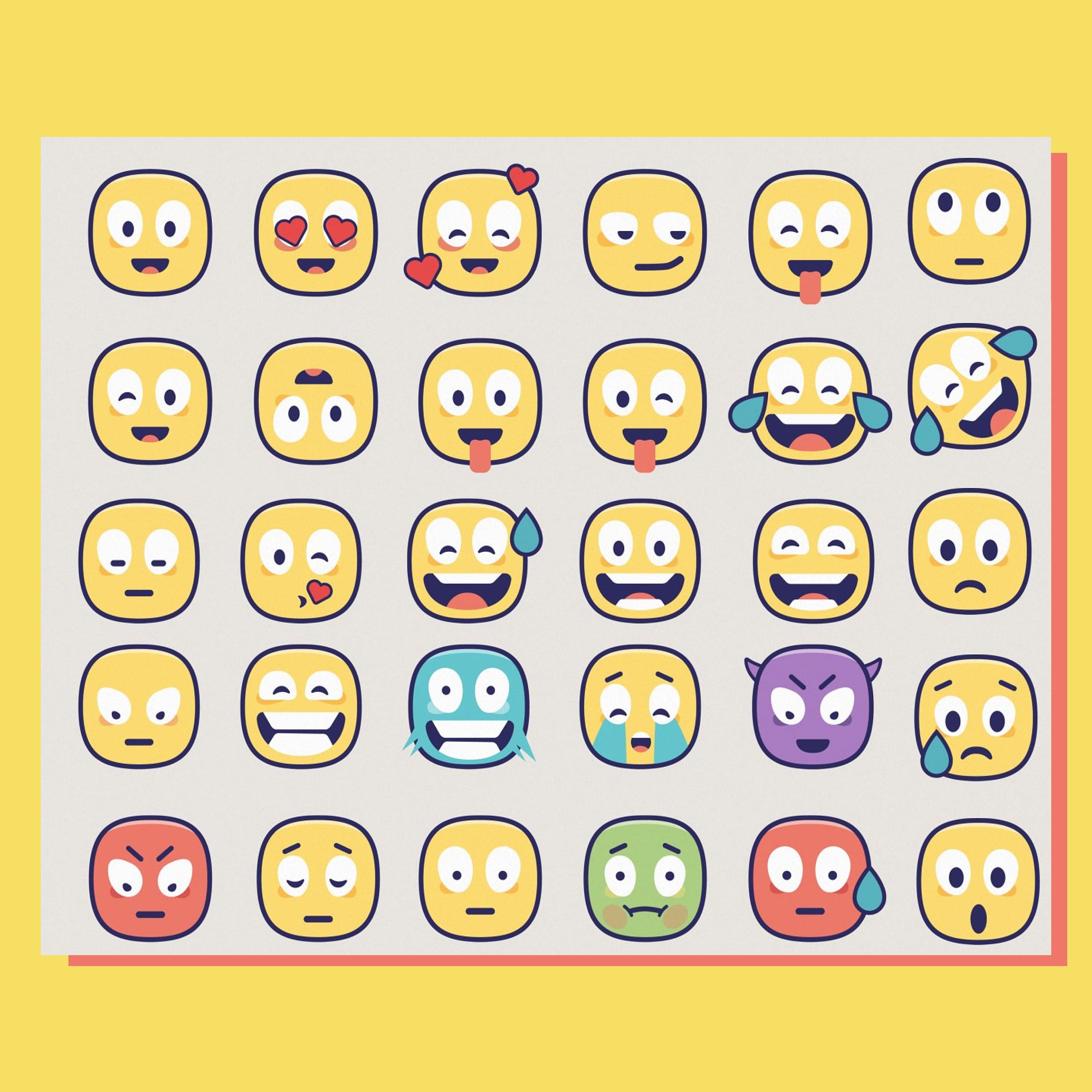 Vector Emoji Pack 1500x1500 2.